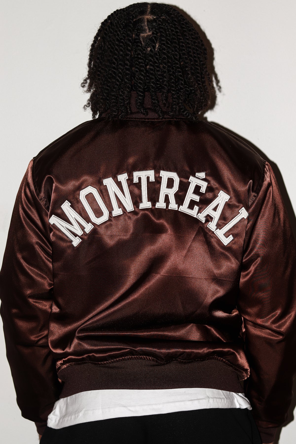 Montréal Satin Jacket — Brow