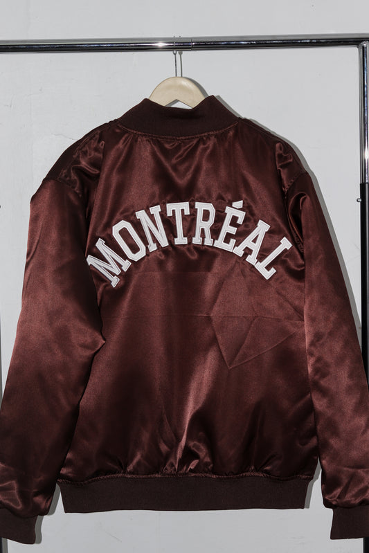 Montréal Satin Jacket — Brow